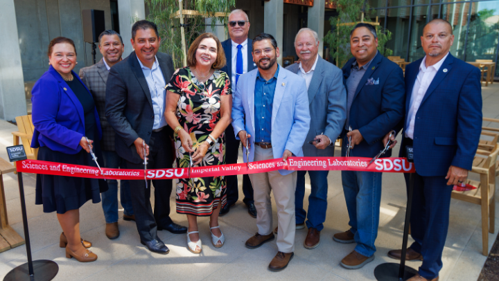 The state-of-the-art facility expands STEM opportunities in Imperial Valley, creating space for hands-on research, innovation and academic excellence. (SDSU)
