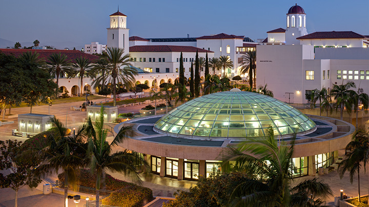 The library dome at SDSU
